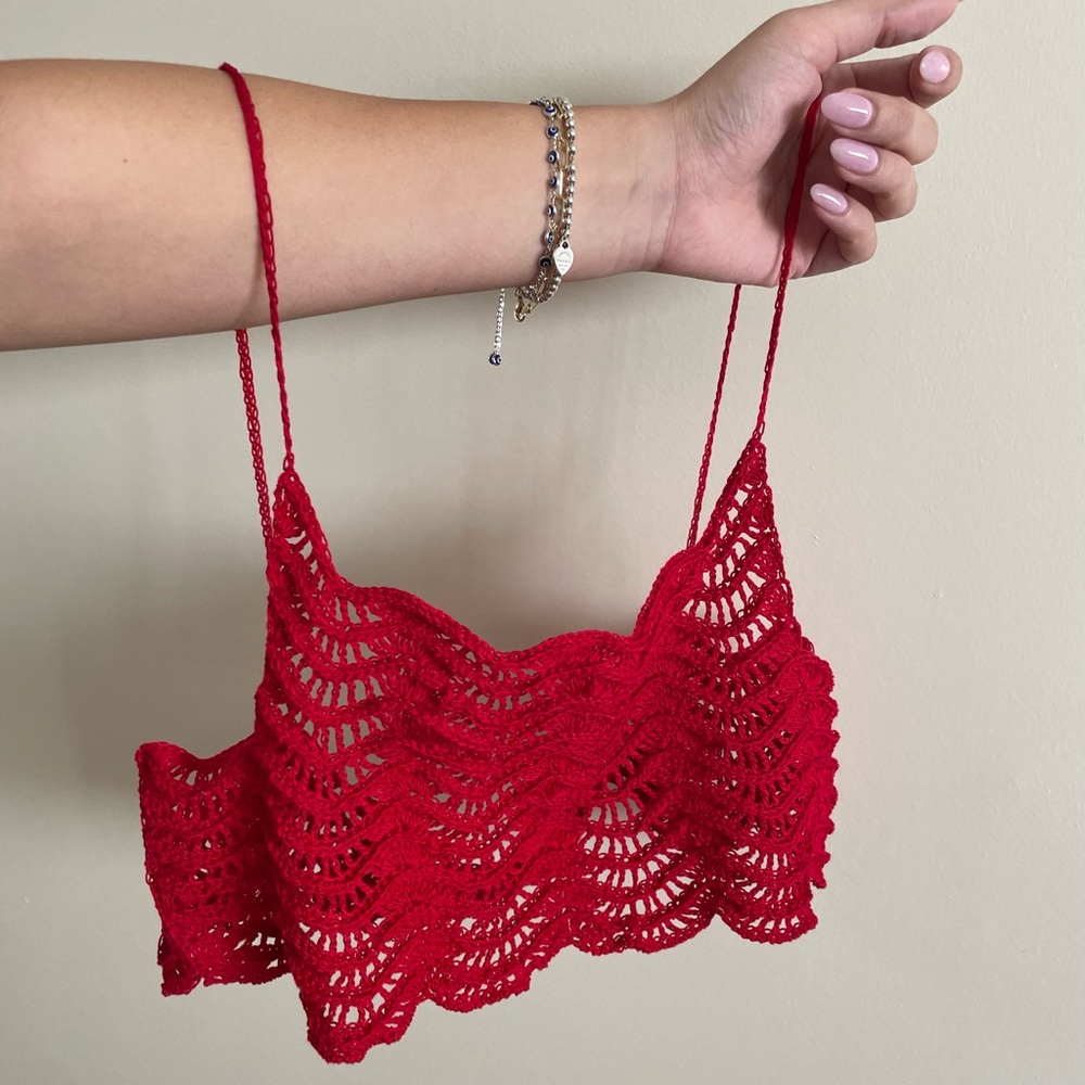 Crochet Top 🍓